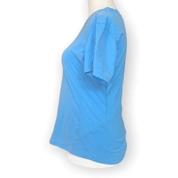 ARCTERYX woman blue athletic short sleeves t-shirt size Medium - Picture 7 of 8